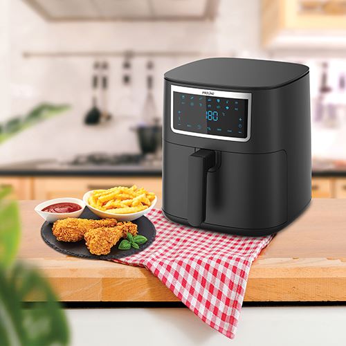 Fritadeira Sem Óleo AirFryer Proline AFD62B 6L - Preto - Image 7