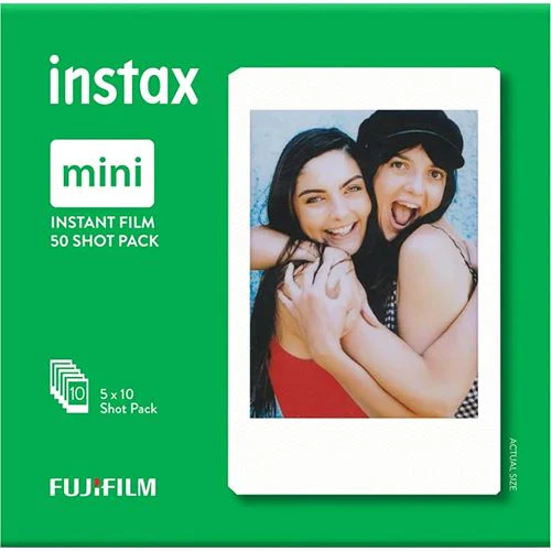 Recarga FUJIFILM Instax Mini Glossy 5x10 - 50 Fotos