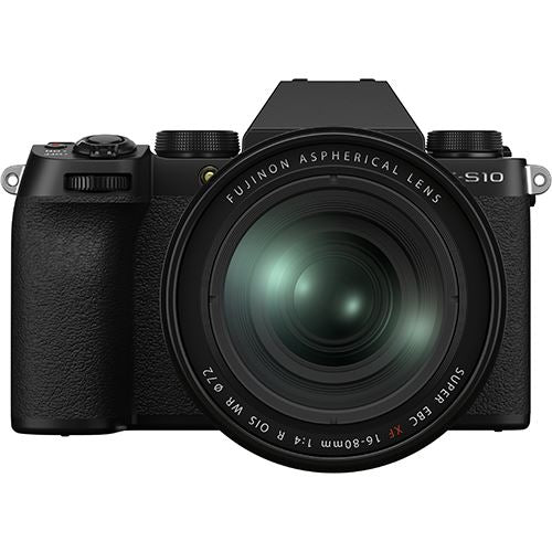 Máquina Fotográfica Mirrorless Fujifilm X-S10 + XF 16-80mm f/4 R OIS WR