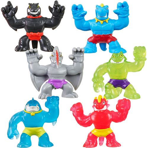 Mini Figuras Heroes Goo Jit Zu - Pack de 2 - Concentra - Envio Aleatório