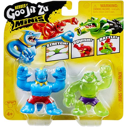 Mini Figuras Heroes Goo Jit Zu - Pack de 2 - Concentra - Envio Aleatório - Image 2
