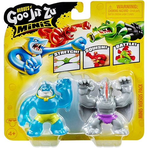Mini Figuras Heroes Goo Jit Zu - Pack de 2 - Concentra - Envio Aleatório - Image 3