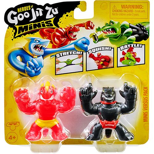 Mini Figuras Heroes Goo Jit Zu - Pack de 2 - Concentra - Envio Aleatório - Image 4