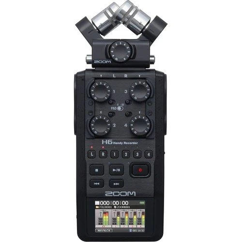 Gravador Pistas H6 Black Zoom