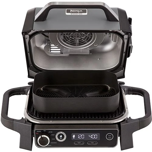 Grelhador Elétrico de Exterior + Air Fryer Ninja OG701EU | 2400 W - Image 2
