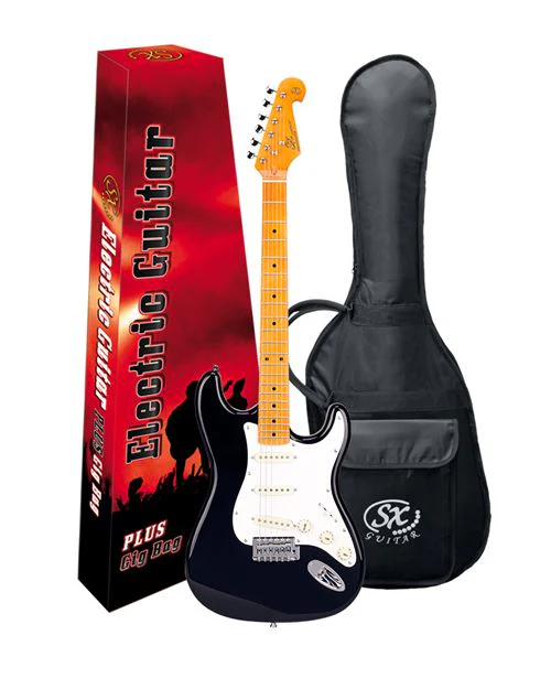 Guitarra Elétrica SST57 Vintage Black + Saco Sx - Image 2