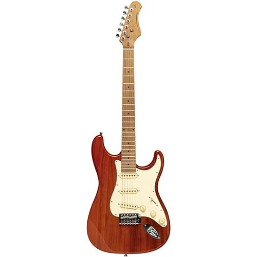 Guitarra Elétrica Stagg SES-55 STF Red - Vermelho Fiesta Transparente