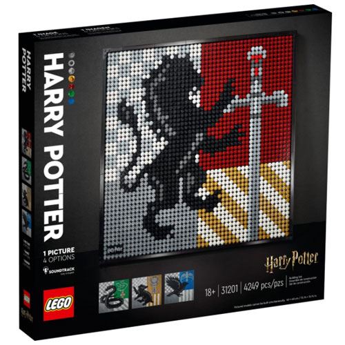 LEGO Art 31201 Harry Potter Hogwarts Brasões