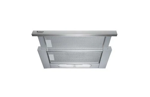 Exaustor Integrado Hotpoint AH 61 CM X /HA | 17,6x60x28,1 cm | 385 m³/h | 71 dB | D | Aço inoxidável - Image 2