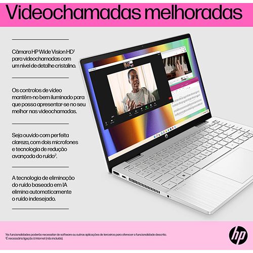 Computador Portátil HP Pavilion x360 2 em 1 14-ek1017np | 14'' | i7-1355U | 16GB | 1TB SSD - Image 6