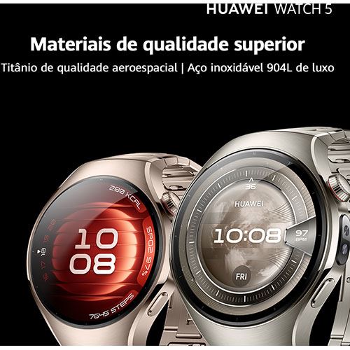 Huawei Watch 5 46mm - Titanium Black - Image 3