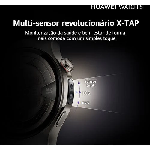 Huawei Watch 5 46mm - Titanium Black - Image 4