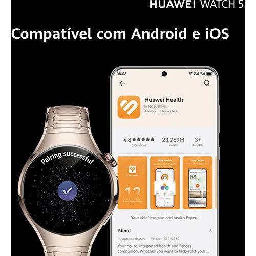 Huawei Watch 5 46mm - Titanium Grey - Image 7