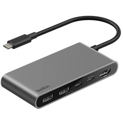 Hub USB-C 5 em 1 + HDMI Belkin Connect - Space Gray