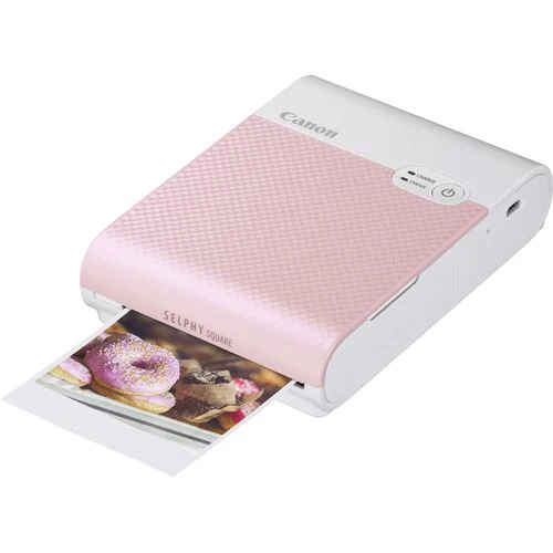 Impressora Fotográfica Portátil Canon SELPHY Square QX10 - Rosa
