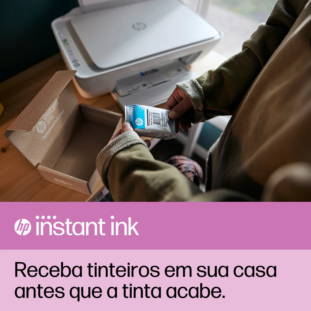 Impressora Multifunções HP Envy 6022e Jato de Tinta Cores WiFi Instant Ink - Image 2