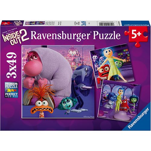 Puzzle Inside Out 2 - 3x49 Peças - Ravensburger