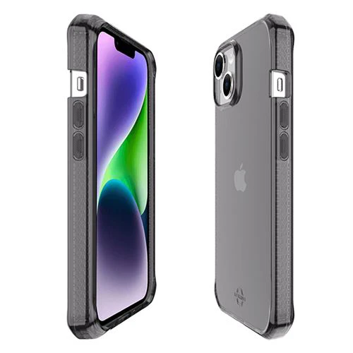Capa Itskins Spectrum R Clear para iPhone 14 Plus - Smoke