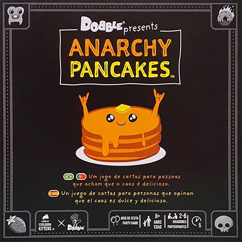 Jogo de Tabuleiro Anarchy Pancake - Dobble | Mebo Games