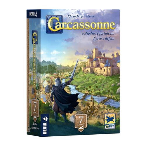 Jogo Carcassonne Expansão 7: Cerco e Defesa - Devir