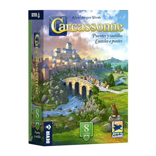 Jogo Carcassonne Expansão 8: Castelos e Pontes - Devir