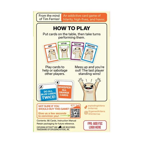 Jogo Coyote - Large Edition - Exploding Kittens | Divercentro - Image 3
