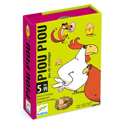 Jogo de Cartas Piou Piou - Djeco