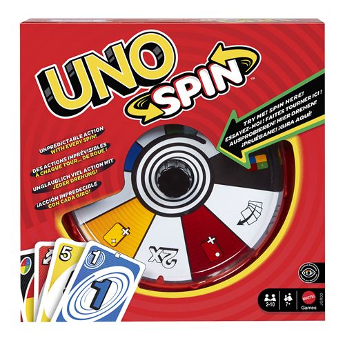 Jogo de Cartas UNO Spin