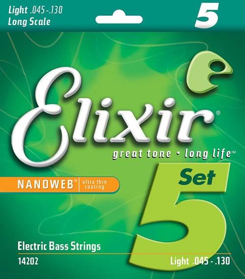 Jogo de Cordas para Baixo 45/130 Elixir