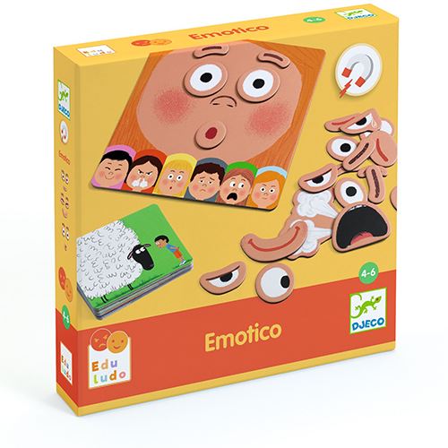 Jogo de Reconhecimento de Emoções - Edu Ludo | Djeco