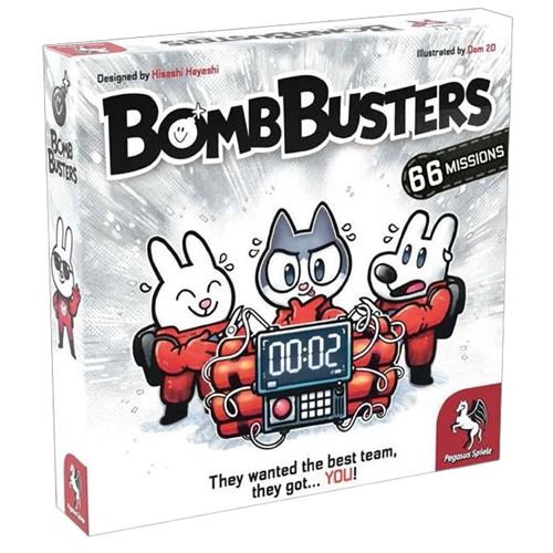 Jogo de Tabuleiro Bomb Busters - Versão Inglesa - Pegasus Spiele | Divercentro