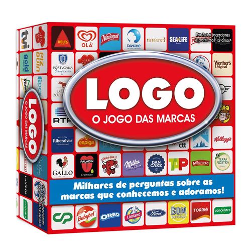 Jogo de Tabuleiro Logo o Jogo das Marcas