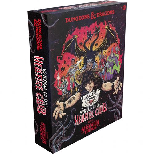 Jogo Dungeons & Dragons Stranger Things: Hellfire Club - Divercentro