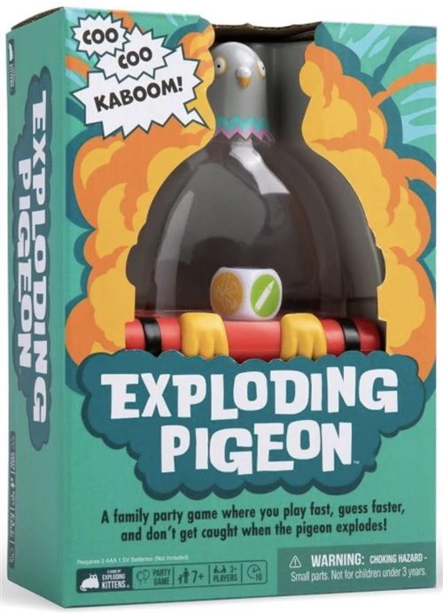 Jogo Exploding Pigeon - Exploding Kittens | Divercentro