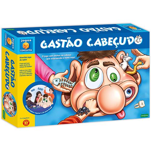 Jogo Gastão Cabeçudo - Jogos Concentra