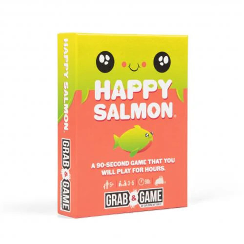 Jogo Grab & Game: Happy Salmon - Exploding Kittens | Divercentro