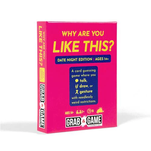 Jogo Grab & Game: Why Are You Like This? - Date Night Edition - Exploding Kittens | Divercentro