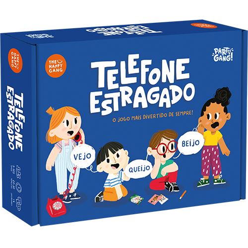 Jogo Party Gang - Telefone Estragado - The Happy Gang