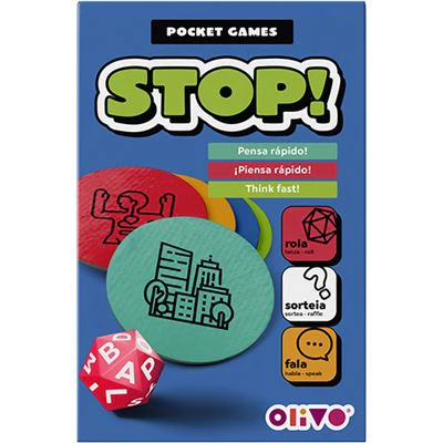 Jogo Pocket Games - Stop! - Olivo