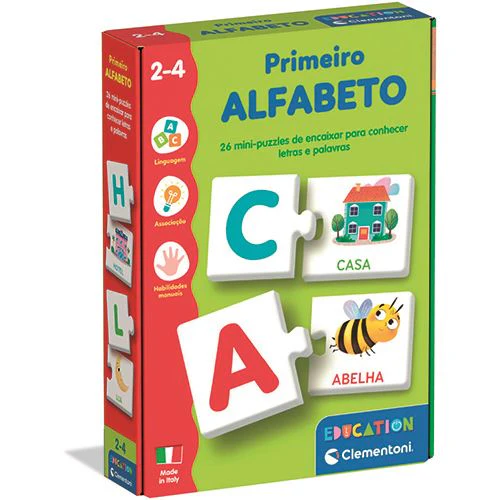 Jogo Primeiro Alfabeto - Education Clementoni