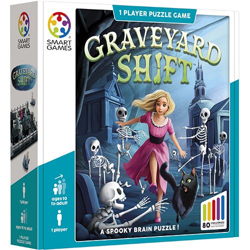 Jogo Puzzle Graveyard Shift - Smart Games | Sig Toys