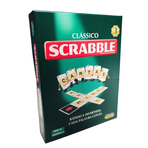 Jogo Scrabble Clássico - Versão Portuguesa - Mattel Games | Divercentro