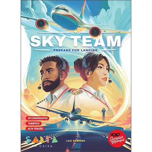 Jogo Sky Team - Salta da Caixa