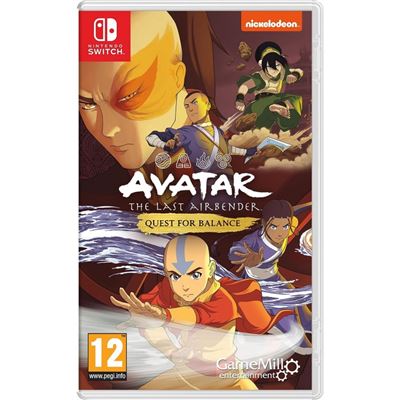 Jogo Switch Avatar: The Last Airbender - Quest for Balance