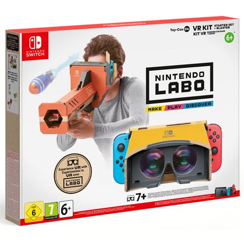 Nintendo Switch Labo: Kit VR – Pack Inicial + Desintegrador