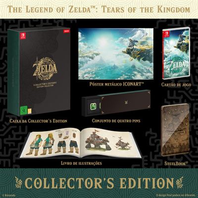 The Legend of Zelda - Tears of The Kingdom - Edição Especial Limitada - Nintendo Switch