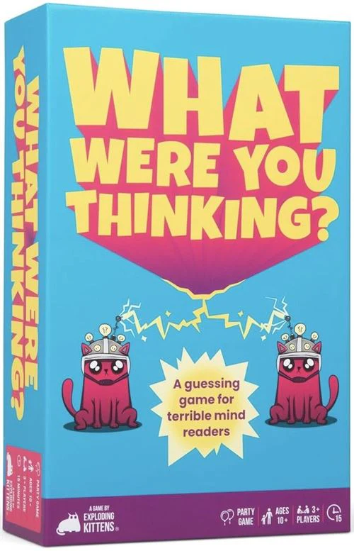 Jogo What Were You Thinking? - Pop Culture - Exploding Kittens | Divercentro