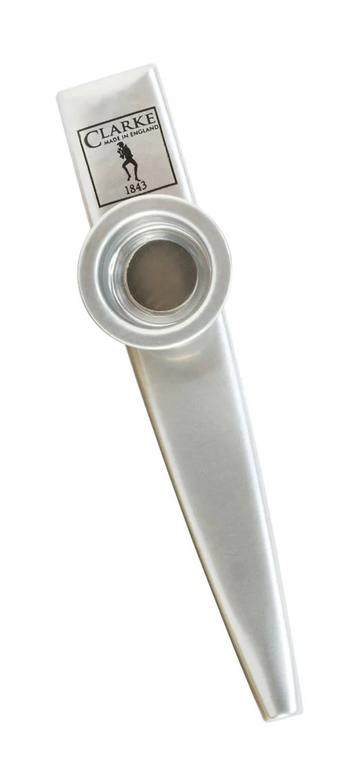 Kazoo Metal Prateado Blister Clarke