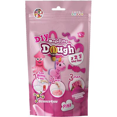 Kit Plasticina DIY Impulso Rosa - STEAM - Science4you