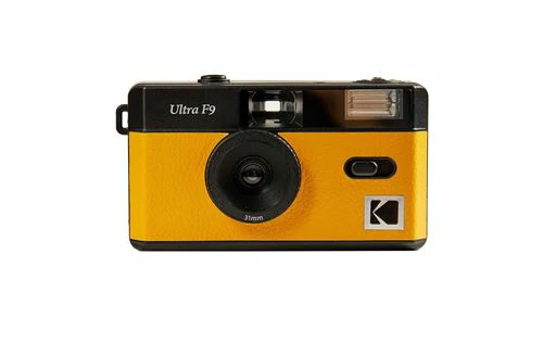 Máquina Fotográfica Analógica Kodak Ultra F9 - Amarelo